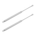 2 Pcs 15 Inch 55ib 245n Silver Tone Lift Supports Struts Shocks Gas Spring Universal For Rv Car Truck Boat Window Cabinet Door 