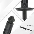 G-plus Rubber Bumper Hood Seal Rivets Compatible With Dodge Challenger 2008-2022 Black Pvc 68051392ab 68051392aa