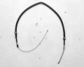 Element3 Rear Parking Brake Cable For 1966 To 1974 Ford Bronco Bc92573 Nylon Coated Steel Gray 