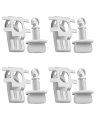 4 Pair Engine Cover Retainers Fit For Ford F150 2011-2014 Explorer 2011 2017 Lincoln Mark Lt Mks Mkx 2012-2016 Replace 