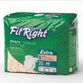 Medline Fitextrasmz Fitextra Small Adult Brief Pack Of 20 