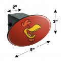 Looney Tunes Foghorn Leghorn Face Oval Tow Trailer Hitch Cover Plug Insert