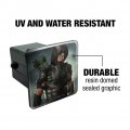Arrow Tv Series Character Art Tow Trailer Hitch Cover Plug Insert For 2 In Receivers Black Abs Plastic With Uv Resistant Resin