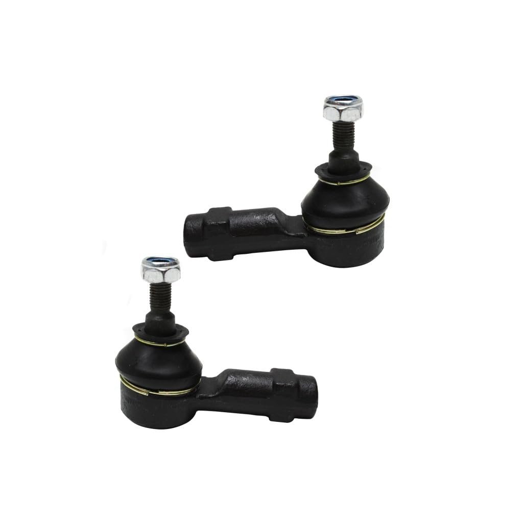 Tie Rod Ends Front Driver And Passenger Side Outer Pair For Hyundai Tiburon 1997 1998 1999 2000 2001 Adjustable Greasable