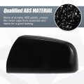 X Autohaux Car Rear View Left Driver Side Mirror Cover Cap Replacement Gloss Black For Vauxhall Zafira B Mk2 2009 2010 2011