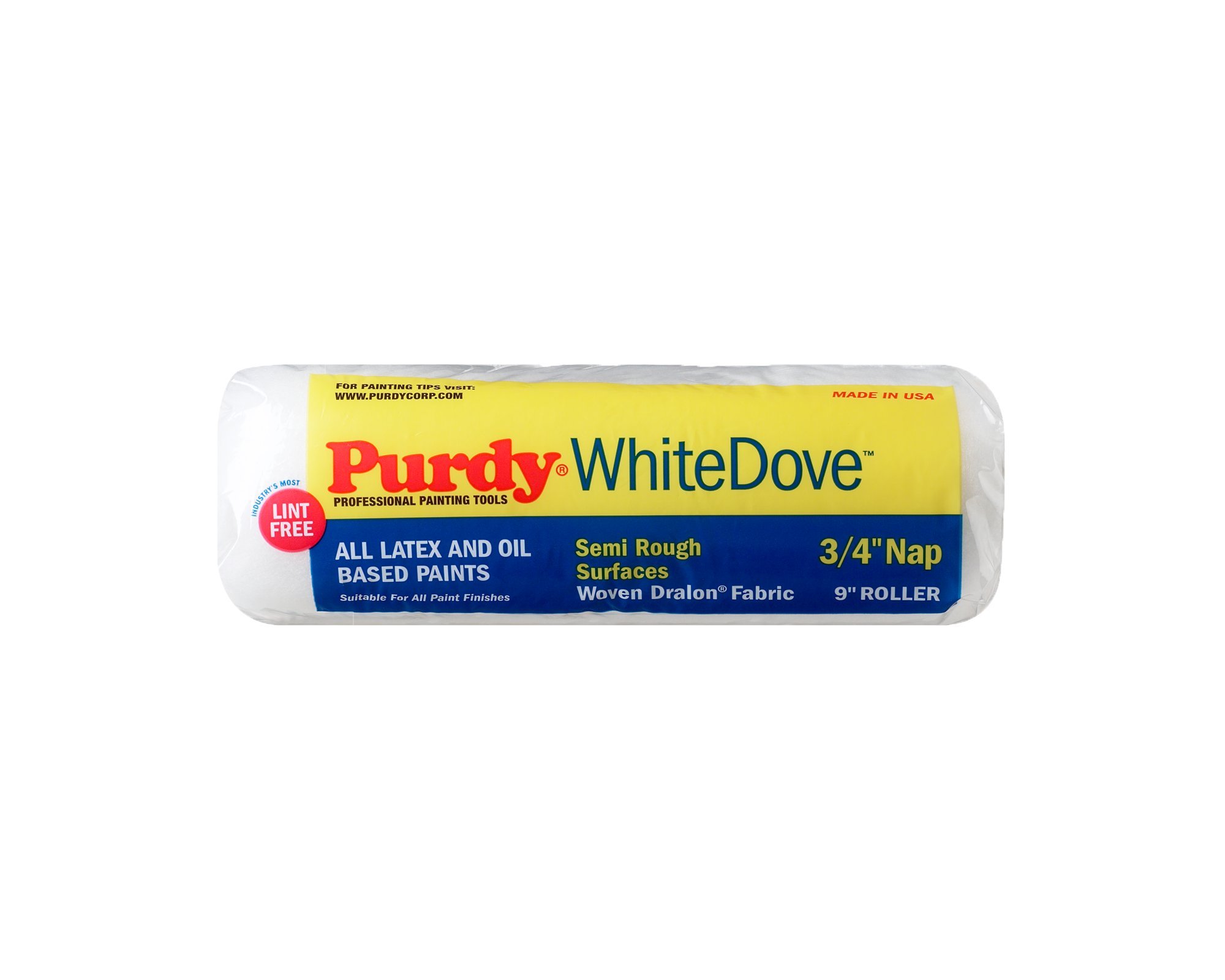 Purdy Corporation 144670093 White Dove Woven Fabric Roller Cover 9 X .5 In. For Sale Online | UK