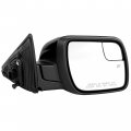 Ecotric Passenger Side Mirror W Puddle Heated Turn Signal Light Compatible With 2016-2019 Ford Explorer Replacement For