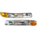 Parking Signal Side Marker Light For Gmc Sierra 1500 Classic 1999 To 2006 Pair Driver And Passenger Gm2520174 Gm2521174 