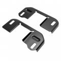 Kuafu Front Bumper Bracket Set Compatible With 2009-2014 Ford F150 9l3z5d059aa 9l3z5d058aa Fo1066177 Fo1067177 Driver And
