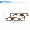 X Autohaux Cylinder Engine Intake Manifold Gasket Set Upper And Lower With Throttle Body 12691199 12673301 For Chevy Camaro