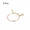 Uxcell Fuel Line Hose Clips 5pcs 50mm Id Fit 51 5-52mm Od 65mn Steel Water Pipe Air Tubing Spring Clamps For Motorcycle Scooter