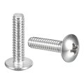 8-32 X 5 8 Truss Head Phillips Machine Screws Full Thread Drive 304 Stainless Steel 18-8 Quantity 100 