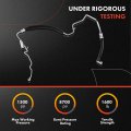A-premium Power Steering Hose Pressure Line Assembly Compatible With Volkswagen Beetle 2006-2010 Cabrio 2010 Pump To Gear Rack