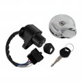 Ignition Switch Fuel Gas Cap Lock Set For Kawasaki Vn900 Classic 2006-2013 Vulcan 900 2006-2022 Custom 2007-2008 27005-0032 