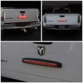 Auto Dynasty Smoked Housing Full Led Rear Center Tailgate Lamp Brake Light Compatible With 03-06 Dodge Ram Truck 2500 3500