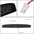 Auto Dynasty Smoked Housing Full Led Rear Center Tailgate Lamp Brake Light Compatible With 03-06 Dodge Ram Truck 2500 3500
