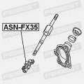 Febest Steering Column Joint Assembly Upper Asn-fx35 48080-cg000