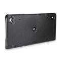 Front License Plate Bracket For Volkswagen Jetta 2011 2012 2013 2014 Sedan Black Plastic Replacement Vw1068102 And 