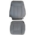 Driver Side Bottom And Back Replacement Seat Covers Gray Microfiber Leather For Ford F150 2009 2014 Fits Heated Ventilated 