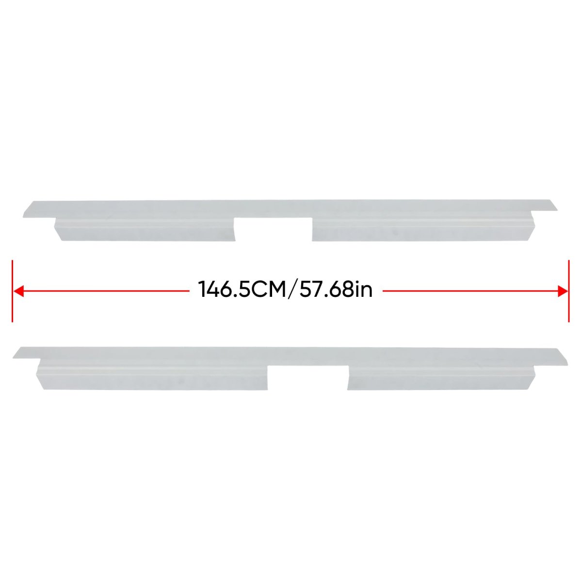 Outer Rocker Panels Fit For Toyota Corolla Sedan 4-door 2003-2008 Driver Passenger Side Pair