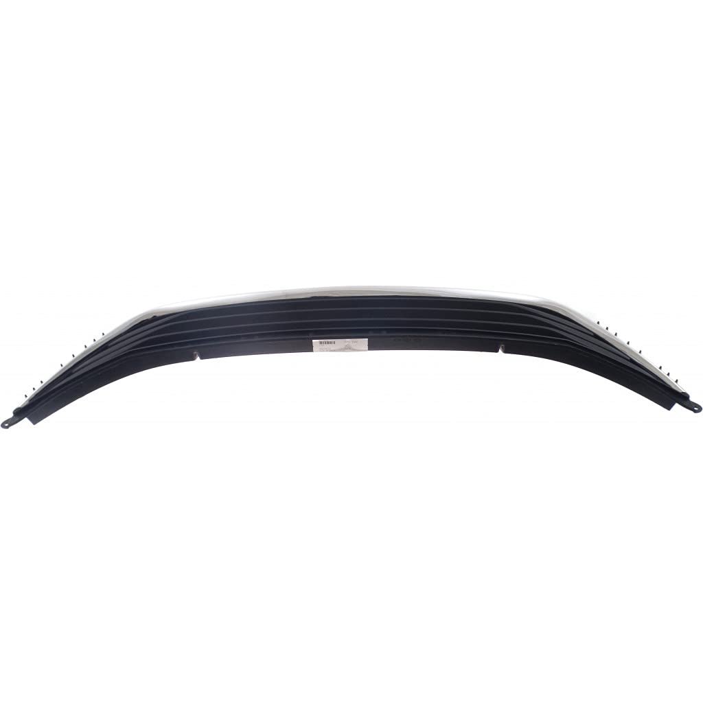 Front Bumper Lower Grille For Hyundai Elantra 2014 2015 2016 Textured Black Plastic With Chrome Insert Sedan Hy1036129