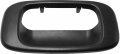 Parts N Go 1999-2007 Silverado Sierra 1500 2500 3500 Tailgate Handle Trim Bezel Cover Replacement Black Textured Plastic Rear 
