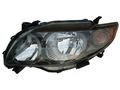 Headlightsdepot Halogen Headlight For Toyota Corolla Xrs And S Models 2009-2010 Includes Left Driver Side Headlamp 