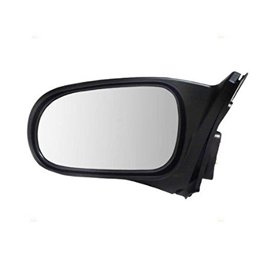96-00 Civic Coupe Left Driver Mirror Power Flat Black