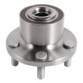 Ocpty New Wheel Hub Bearings Front Axle 5 Lugs Without Abs Compatible For 2008-2015 Land Rover Lr Oe 513337 Pack Of 1