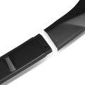Auto Dynasty 3pcs Stp-style Car Front Bumper Lips Spoiler Wing Body Kit Compatible With Elantra 21-22 Matte Black