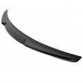 Aintier 1pc Carbon Fiber Spoiler Wing Compatible For 2010-2016 Audi A5 Coupe Glossy Black Rear Trunk Tail