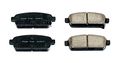 Z16 Replacement Ceramic Brake Pads Rear 16-1468 For Chevy Cruze Trax Volt Buick Cascada Encore Verano Cadillac Elr Chevrolet 