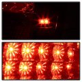 Acanii For 2009-2010 Dodge Charger Smoked Led Tail Lights Brake Lamps Pair Set Replacement Driver Passenger Side