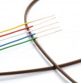 Thermostat Wire 18 5 Brown Solid Copper Gauge Conductor Cl2 Ul Listed Cmr Riser Rated Cl3 Residential Commercial And Industrial 