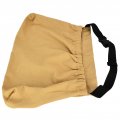 Foraging Bag Waxed Canvas Pouch Lightweight Fruit Picking Portable Mushroom Easy Looping Around Belts For Outdoor Activities