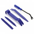 Auto Trim Removal Tool Kit 5 Piece Blue Car Radio Panel Door Dash Window Clip Fasteners Pry Set Ch-066 