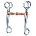 Weaver Leather Ca-3850 Chr Tom Thumb Snaff Bit 