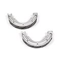 Niche Cycle Supply Rear Grooved Brake Shoes For Suzuki Lt-f 400 K2 K3 Eiger 2wd 02-07 
