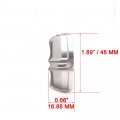 38mm Clutch Brake Reservoir Cap Front Rear For Suzuki Gsxr 600 750 1000 Sv Tl Silver Aluminum Twist On