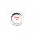 38mm Clutch Brake Reservoir Cap Front Rear For Suzuki Gsxr 600 750 1000 Sv Tl Silver Aluminum Twist On