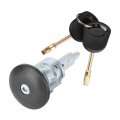 Qiilu Car Front Right Door Lock Barrel Cylinder With 2 Keys Fit For Ford Transit Mk6 2000a 2016