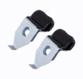 1979-1993 Mustang Parking Brake Cable Brackets Pair 
