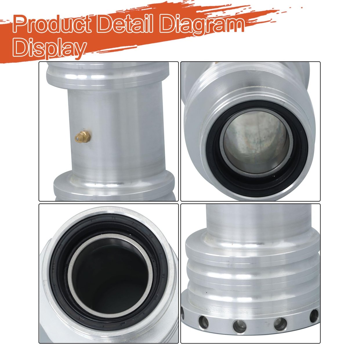Rear Axle Bearing Carrier Hub Replacement For Honda Sportrax 300 Trx300ex Trx250x Atc350x Trx300x Part Number 52200-hm3-000