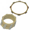 Lopor Fibrous Clutch Plate Disc Set Applications Vf500 84-85a A Vf500fa Interceptora 84-86a A Gsx400a Impulsea 05-07