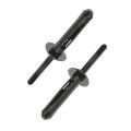 Blind Rivets For Jeep Wrangler 2007 2017 Black Plastic Rounded Head 0 5 In Diameter Replace 10184895 2 Piece Set 