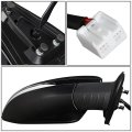 Auto Dynasty To1321350 Factory Style Passenger Right Side Mirror Manual Folding Power Adjust Heated Glass Turn Signal Blind