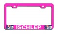 Ischlep Jewish Israel Pn Car Suv Truck Metal License Plate Frame Tag Holder J83 