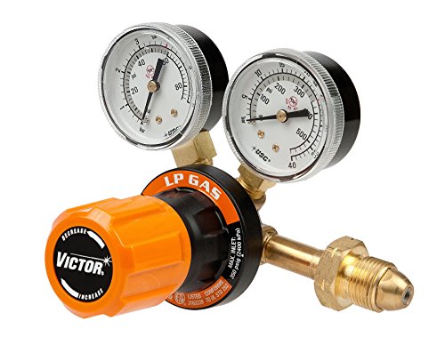 25 psig Outlet Pressure 50-38 SCFH Flow Range Victor Technologies 0781-2723 HRF-1425-580 Light Duty Flow Meter Cylinder Nitrogen/Argon/Helium Regulator