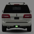 Ipick Image Made For Lincoln 3d Logo Night Glow Luminescent Billet Aluminum 2 Inch Tow Hitch Cover