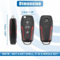 4 Button Car Keyless Entry Remote Control Replacement Key Fob Proximity Smart Cwtwb1u331 For Ford Explorer 2002-2010 315mhz